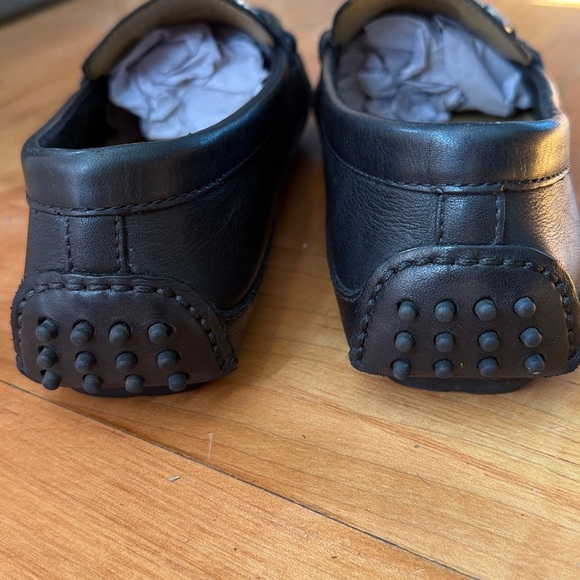 Cole Haan Black Leather Bit Buckle Drivers Loafers Men’s Size 7M - Picture 5 of 7